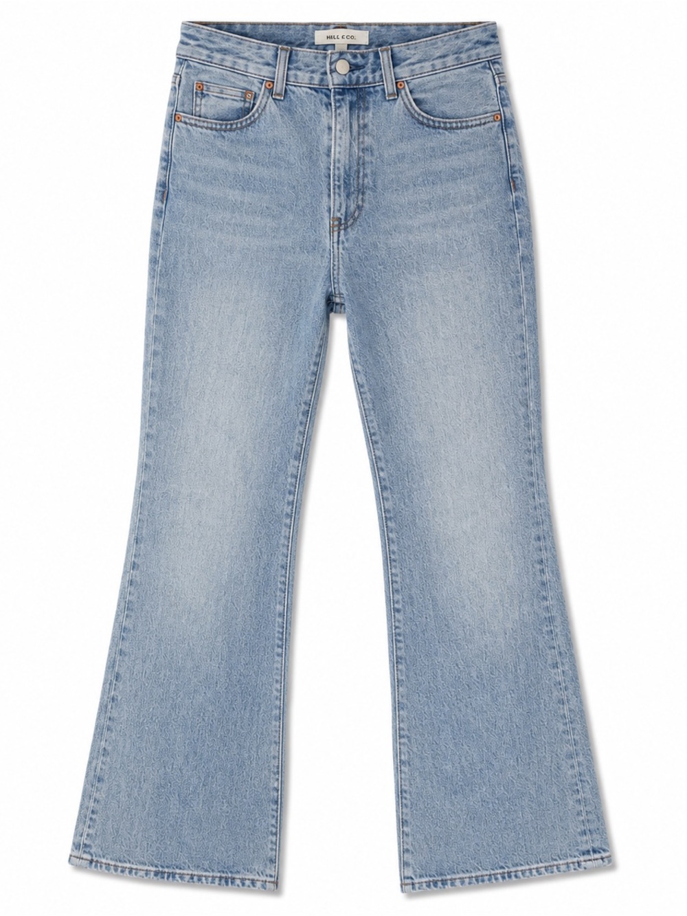Aritzia Denim Forum The Marlene ’60s High Rise Flare Jeans Light Wash Size 26 - Picture 3 of 13